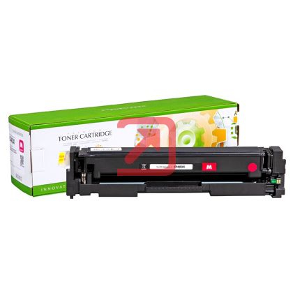 Тонер касета универсална Static Control Magenta HP no. 201X CF403X CRG-045HM SUPER PREMIUM Съвместим консуматив, голям капацитет 2 300 стр.
