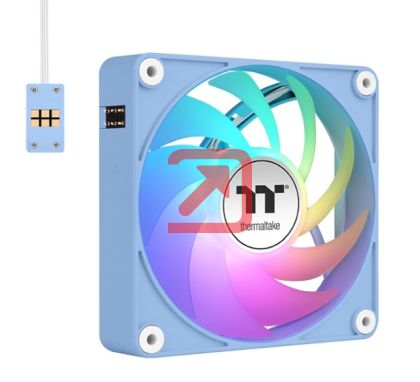 Вентилатор Thermaltake CT140 EX ARGB Sync PC Cooling Fan 3 Pack Magnetic Connect Hydrangea Blue