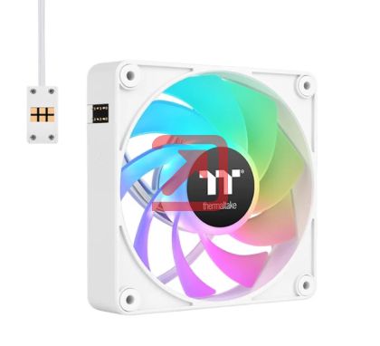 Вентилатор Thermaltake CT120 EX Reverse ARGB Sync PC Cooling Fan 3 Pack Magnetic Connect White