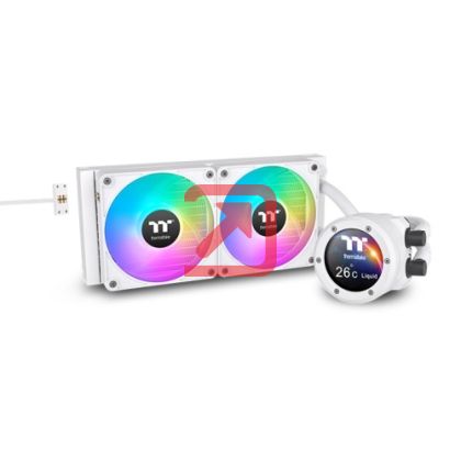 Охлаждаща система Thermaltake TH240 V2 Ultra EX ARGB Sync CPU Liquid Cooler Snow Edition