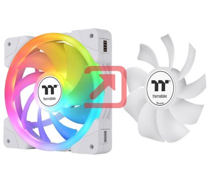 Вентилатор Thermaltake SWAFAN EX14 ARGB PC Cooling Fan TT Premium Edition 3 Fan Pack White