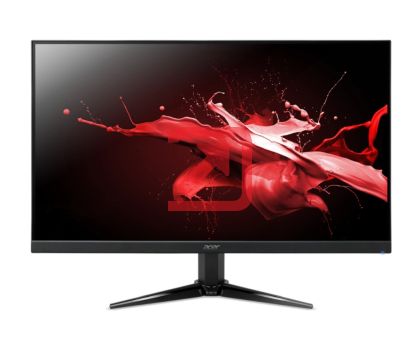 Монитор Acer Nitro QG241YEbii, 23.8" IPS, Anti-Glare, LED, ZeroFrame, FreeSync, 100Hz,1ms(VRB), 100M:1, 250nits, FHD (1920x1080), sRGB99%, VGA, 2xHDMI, Tilt, Black