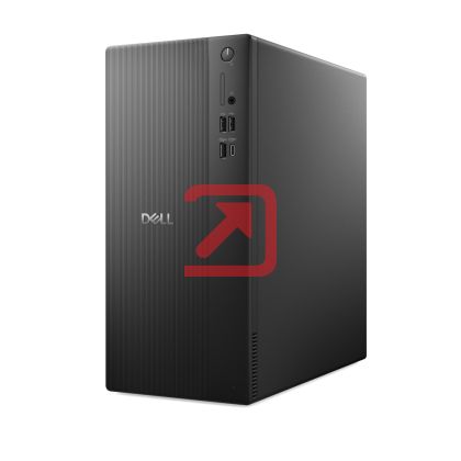 Настолен компютър Dell Tower ECT1250, Intel Core i5 14400 (20 MB cache, 10 Cores, up to 4.7GHz), 16GB, 16GBx1, DDR5, 4800MT/s, 512GB M.2 PCIe NVMe SSD, Intel UHD Graphics 730, Wi-Fi 6, Bulgarian Keyboard&Mouse, 180W, Win 11Pro, 3Y PS