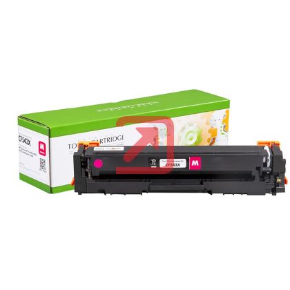 Тонер касета универсална Static Control Magenta HP no. 203X CF543X CRG-054HM SUPER PREMIUM Съвместим консуматив, голям капацитет 2 500 стр.