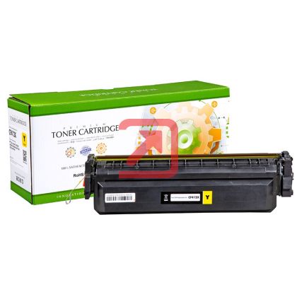 Тонер касета универсална Static Control Yellow HP no. 410X CF412X CRG-046HY SUPER PREMIUM Съвместим консуматив, голям капацитет 6 500 стр.