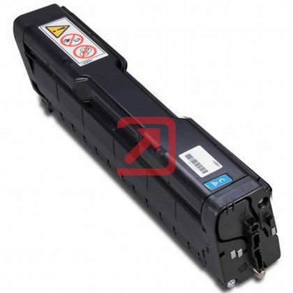 Тонер касета Cyan Ricoh 406349 Съвместим консуматив, стандартен капацитет 6 000 стр.