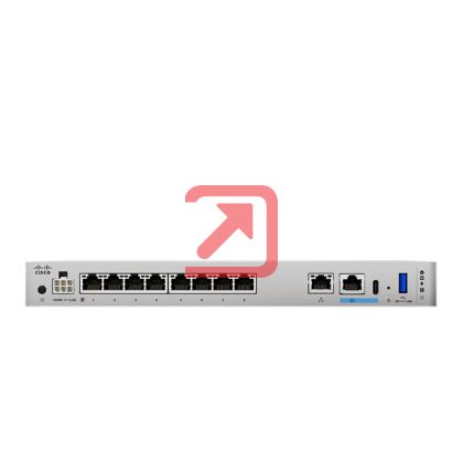 Защитна стена Cisco Secure Firewall 1210 Appliance, Compact, Threat Defense