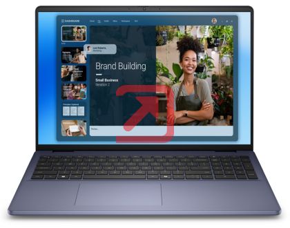 Лаптоп Dell 16 DC16251, Intel Core 5 120U (10 cores, up to 5.0 GHz), 16.0" FHD+(1920x1200) AG, 300nits, 16GB, 2x8GB, DDR5, 5200 MT/s, 512GB M.2 PCIe, Intel Graphics, Cam, FPR, Wi-Fi 6E, Backlit Kb, Ubuntu, Midnight Blue, Aluminium,3Y PS