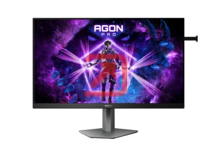 Монитор AOC AG276FK, 27" Fast IPS WLED, 1920x1080@520Hz, 0.5ms GtG, 0.3ms MPRT, 400cd m/2, 1000:1, 80M:1 DCR, Adaptive Sync, FlickerFree, Low Blue Light, 5Wx 2, Tilt, Height Adjust, Pivot, Swivel, 2xHDMI, 2xDP, USB hub