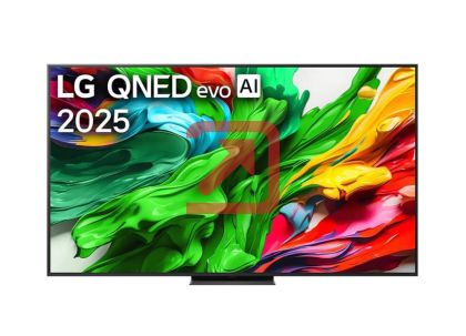 Телевизор LG 75QNED87A3B, 75" 4K QNED MiniLED  HDR Smart TV, 100Hz, 3840x2160, DVB-T2/C/S2, A8 AI Processor 4K, HDR 10, webOS 25 ThinQ,  FreeSync, VRR 120Hz, Multi View, 4K Upscaling, Wi-Fi 6, Voice Controll, Bluetooth 5.3, AirPlay 2, CI, HDMI eARC, SPDIF