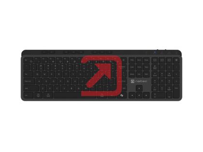 Клавиатура Natec wireless bluetooth keyboard Medusa Wireless X-Scissors slim