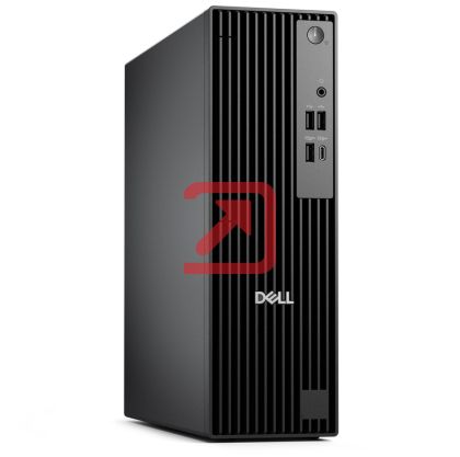 Настолен компютър Dell Pro Slim QCS1250, Intel Core Ultra 5 235 vPro (13 TOPS NPU, 14cores, up to 5.0GHz), 16GB: 1x16GB, DDR5, up to 5600 MT/s, 512GB SSD, Integrated Graphics, Bulgarian Keyboard&Mouse, 180W, Win 11Pro, 3Y PS