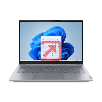Лаптоп Lenovo ThinkBook 14 G8 Intel Core Ultra 7 255H (up to 5.1GHz, 24MB), 16GB DDR5-5600, 512GB SSD, 14" WUXGA (1920x1200) IPS AG, Integrated Graphics, 1080p&IR Cam, Backlit KB, 3 cell, WLAN, BT, FPR, DOS, 3Y CCI