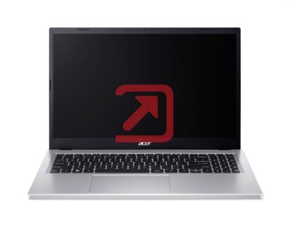 Лаптоп Acer Aspire Go 15, AG15-71P-52P2, Intel Core i5-13420H (8C/12T, up to 4.60GHz, 12 MB), 15.6" FHD IPS SlimBezel LCD, 16GB DDR5 4600MHz, 512GB PCIe NVMe SSD, Intel UMA, FHD Cam,WiFi 6, BT 5.2,  No OS, Pure Silver 