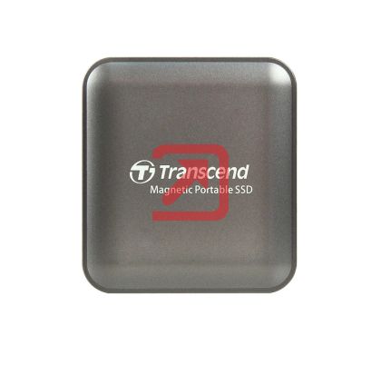 Твърд диск Transcend 1TB, External SSD, ESD420C, USB 20Gbps, Type C, Magsafe, Iron Gray