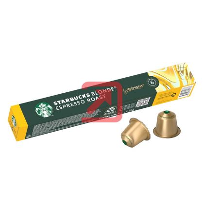 Кафе капсула STARBUCKS® by Nespresso® Blonde Espresso Roast 10 бр., съвместими с Nespresso®
