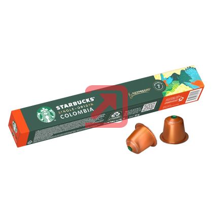 Кафе капсула STARBUCKS® by Nespresso® Single-Origin Colombia 10 бр., съвместими с Nespresso®