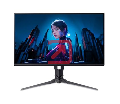 Монитор Acer Predator XB253QFbmiiprx, 24.5'' FHD (1920x1080) IPS, ZeroFrame, 300Hz, 1ms (VRB), HDR10, FreeSync Premium, 250 nits,  2xHDMI,Speakers, DP, Audio Out, VisionCare, Energy Class E, Black, 2Y