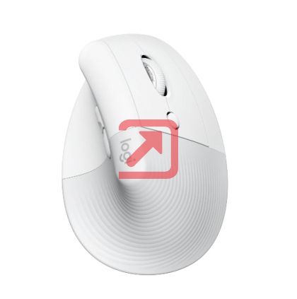 Мишка Logitech Lift for Mac Vertical Ergonomic Mouse - OFF-WHITE/PALE GREY - EMEA