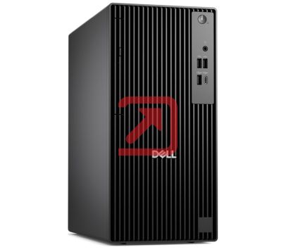 Настолен компютър Dell Pro Tower QCT1250, Intel Core Ultra 5 235 (13 TOPS NPU, 14 cores, up to 5.0GHz), 16GB: 1 x 16GB, DDR5, up to 5600 MT/s, 512GB SSD, Integrated Graphics, 8x DVD+/-RW, Bulgarian Keyboard&Mouse, 180W, Win 11 Pro, 3Y PS