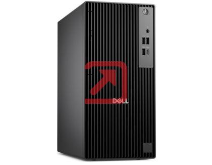 Настолен компютър Dell Pro Tower QCT1255, AMD Ryzen 5 8600G (16 TOPS NPU, 6 cores, up to 5.0GHz), 16 GB: 2 x 8 GB, DDR5, up to 4800 MT/s, 512GB SSD, Integrated Graphics, 8x DVD+/-RW, Bulgarian Keyboard&Mouse, 180W, Ubuntu, 3Y PS