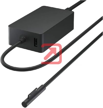Адаптер Microsoft Surface 65W Power Supply USB C