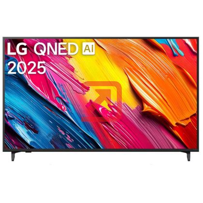 Телевизор LG 55QNED70A6A, 55" 4K QNED HDR Smart TV, 3840x2160, DVB-T2/C/S2, Alpha 7 AI Processor, HDR10 / HLG, webOS 25 ThinQ, VRR / ALLM / HGiG, 4K Upscaling, WiFi 5, Voice ID, Bluetooth 5.0, AirPlay 2, LAN, CI, HDMI, SPDIF, Google Cast, 2 pole Stand
