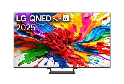 Телевизор LG 65QNED93A6A, 65" 4K HDR Smart QNED TV MiniLED, 3840x2160, 120Hz Native (VRR 165Hz), DVB-T2/C/S2, AI Alpha 8, HDR 10 PRO, webOS 24, ThinQ AI, WiFi, FreeSync Compatible, VRR, AI Upscaling, Google Cast, Virtual 9.1.2 Up-mix, Bluetooth, Hdmi, Mul