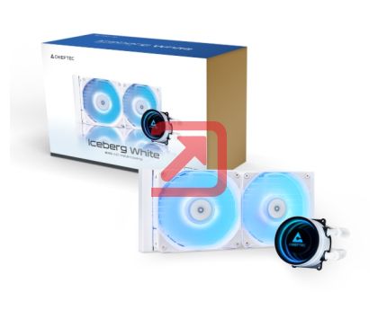 Вентилатор Chieftec Iceberg 240 RGB White