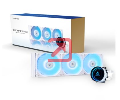 Вентилатор Chieftec Iceberg 360 RGB White
