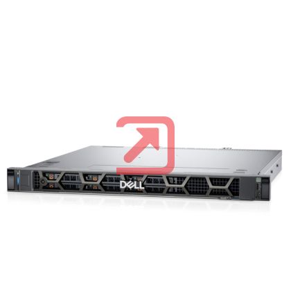 Сървър Dell PowerEdge R260, 6x 2.5" Hot Plug Chassis (SAS/SATA), Xeon 6325P (4C/8T, 3.5Ghz), 480GB SATA RI, 16GB UDIMM 5600, 700W Single Hot Plug, Static Rails, Riser 1, Bezel, Broadcom 5720 Dual Port 1Gb, PERC H355, iDRAC9 Ent, Basic NBD 3Y