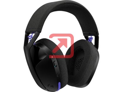Слушалки Logitech G321 Headset, LIGHTSPEED - Black