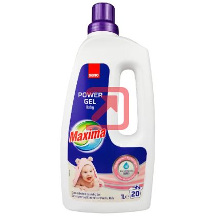 Концентриран гел за пране Sano Power Gel Baby 1 л