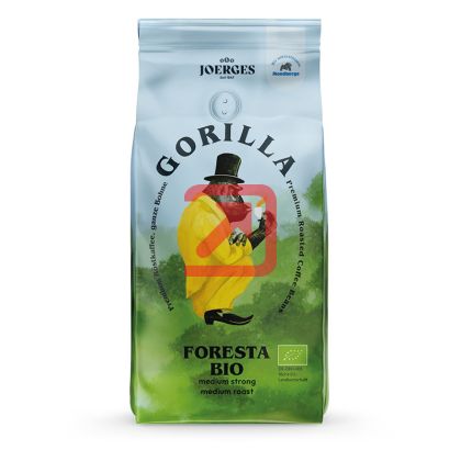 Кафе Gorilla Foresta Bio, на зърна, 1 kg