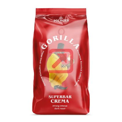 Кафе Gorilla Superbar Crema, на зърна, 1 kg
