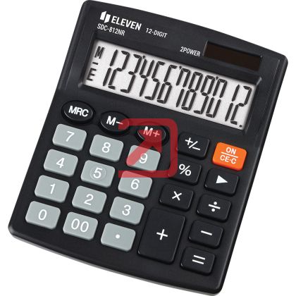 Калкулатор Eleven SDC 812N Настолен, 12-разряден