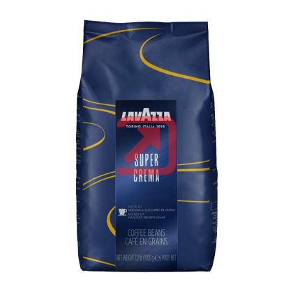Кафе Lavazza Super Crema, на зърна, 1 kg
