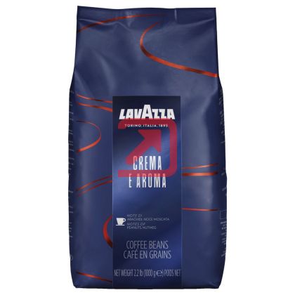 Кафе Lavazza Crema e Aroma Blue, на зърна, 1 kg