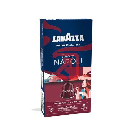 Кафе капсула Lavazza Tales of Napoli 10 бр., съвместими с Nespresso