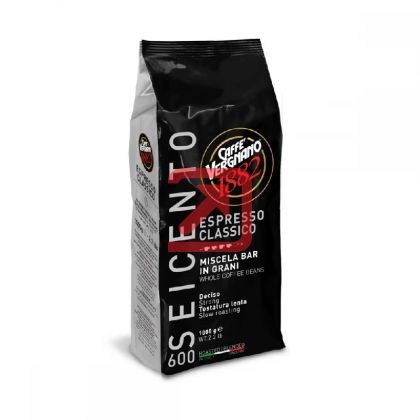 Кафе Vergnano Espresso Classico 600, на зърна, 1 kg