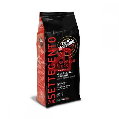 Кафе Vergnano Espresso Ricco 700, на зърна, 1 kg