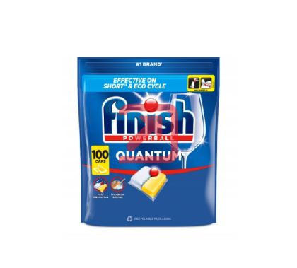 Таблетки за съдомиялна Finish Powerball Quantum, 100 бр.