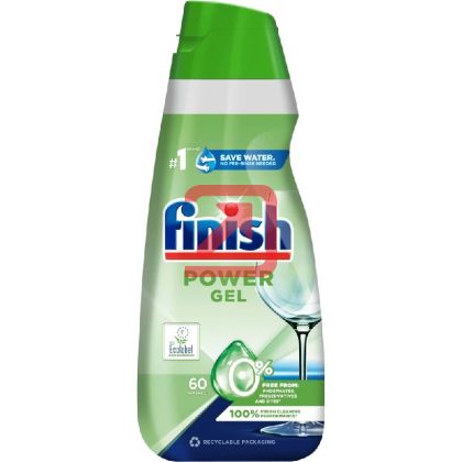Гел за съдомиялна машина Finish Power Gel, 900 ml