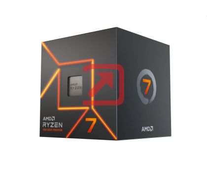 Процесор AMD Ryzen 7 7700 8C/16T (3.8GHz / 5.3GHz Boost, 40MB, 65W, AM5)