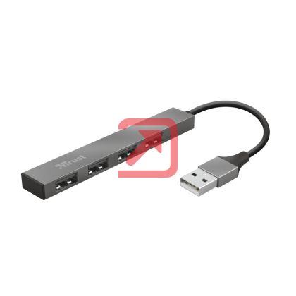 USB хъб TRUST Halyx 4-Port Mini USB Hub