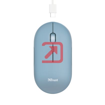 Мишка TRUST Puck Wireless & BT Rechargeable Mouse Blue