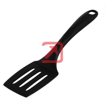 Шпатула Tefal 2745112, Bienvenue, Little spatula, Kitchen tool, With holes, Up to 220°C, Dishwasher safe, black