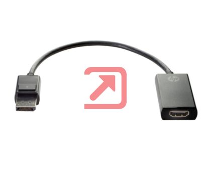 Адаптер HP DisplayPort to HDMI True 4k Adapter