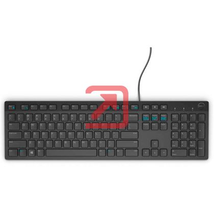 Клавиатура Dell KB216 Wired Multimedia Keyboard Bulgarian Black