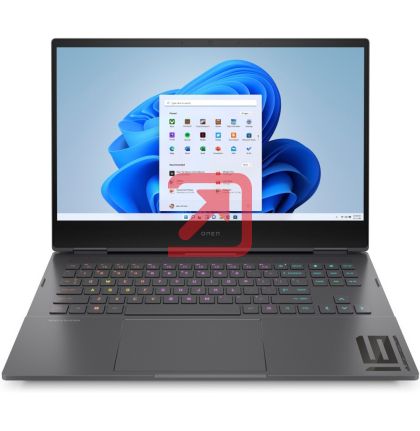 Лаптоп HP Omen 16-n0010nn Mica Silver, Ryzen 7-6800H(3.2Ghz, up to 4.7GHz/16MB/8C), 16.1" FHD AG IPS 300nits 144Hz, 16GB 4800Mhz 2DIMM, 1TB PCIe SSD, Nvidia GeForce RTX 3060 6GB, WiFi 6E+BT5.2, Backlit Kbd, 4C Batt Long Life, Win 11 Home